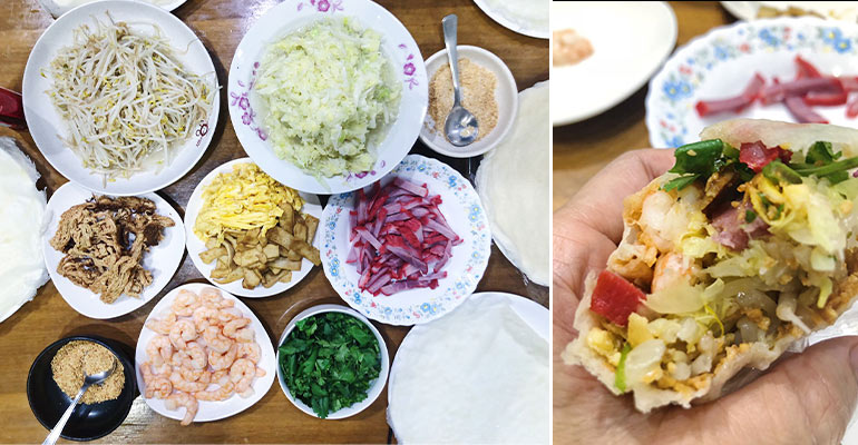 吃春!為清明節吃的潤餅溯源 食材很有國際觀