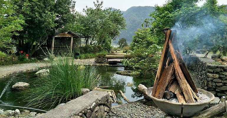 美呆了!宜蘭雙連埤「野夫炊煙」感受悠然大自然與無菜單料理