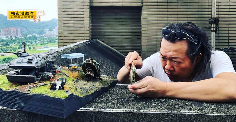 (影片)就是不認輸! 台灣微縮模型神人鄭鴻展 人如作品充滿戲劇張力